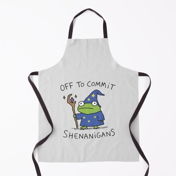 Item preview, Off to Commit Shenanigans Frog designed and sold by NQArtist.