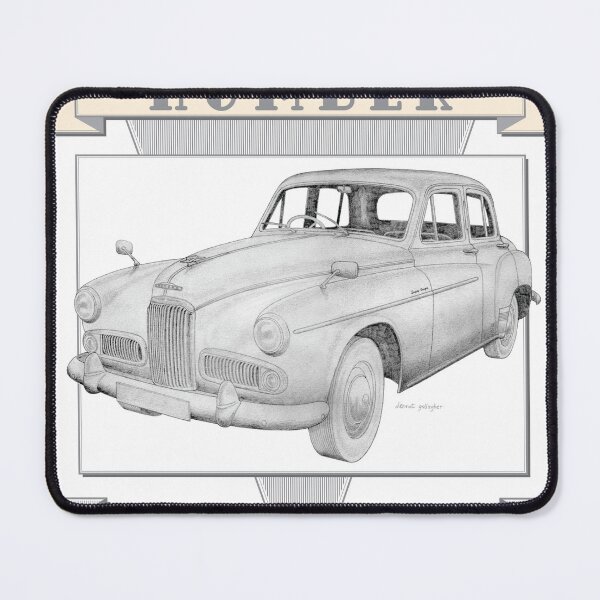 Item preview, Humber Super Snipe Mk4 Saloon Hand-drawn designed and sold by Classic Car Art Drawings.