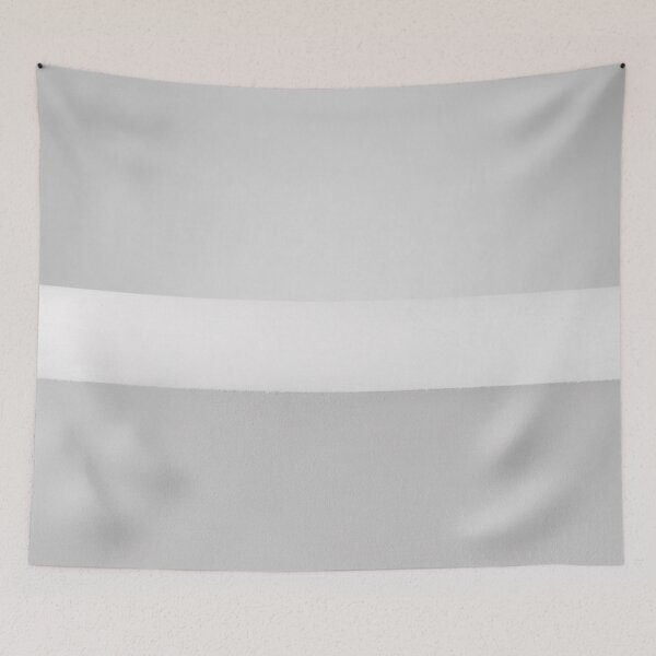 Item preview, Minimalist White Horizon | Soft Grey Abstract Digital Art designed and sold by Midnight Veil Designs.