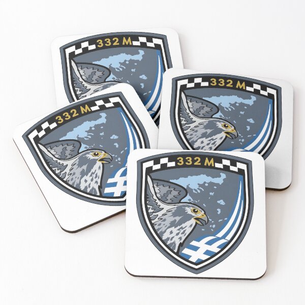 Item preview, 332M Falcon and Greek Map Shield designed and sold by CharlieDesings.