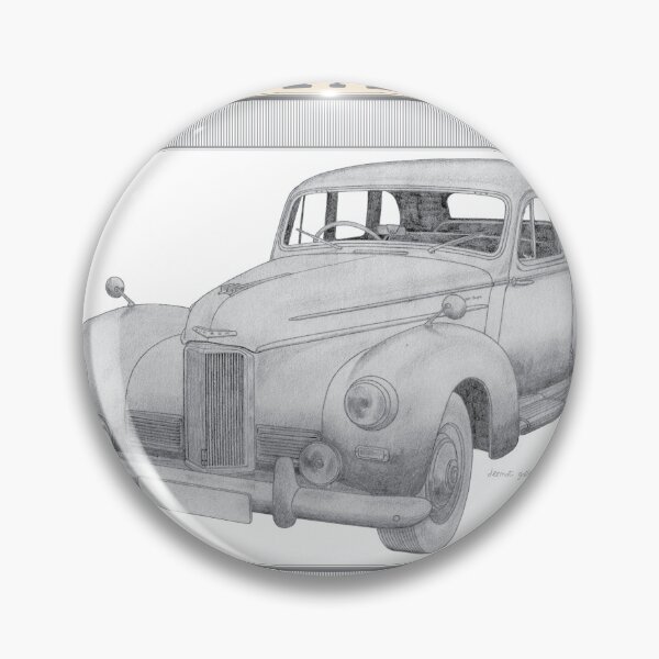 Item preview, Humber Super Snipe Mk3 Saloon Hand-drawn designed and sold by Classic Car Art Drawings.