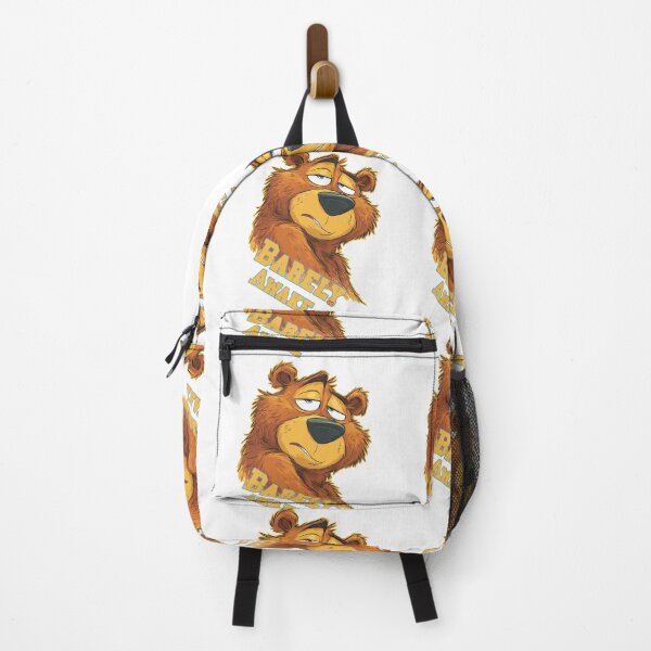 Item preview, Barely Awake Funny Lazy Bear Mascot Coffee Morning Humor Streetwear designed and sold by DesignArtist.ia.