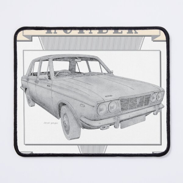 Item preview, Humber Sceptre Mk3 Saloon Hand-drawn designed and sold by Classic Car Art Drawings.