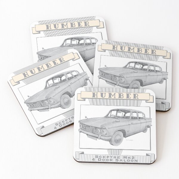 Item preview, Humber Sceptre Mk2 Saloon Hand-drawn designed and sold by Classic Car Art Drawings.