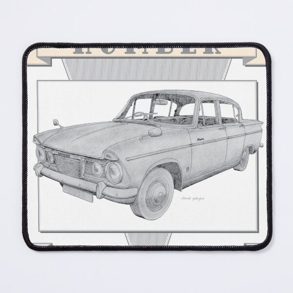 Item preview, Humber Sceptre Mk2 Saloon Hand-drawn designed and sold by Classic Car Art Drawings.