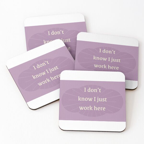 Item preview, I don’t know I just work here Sticker designed and sold by Deepstudio09.