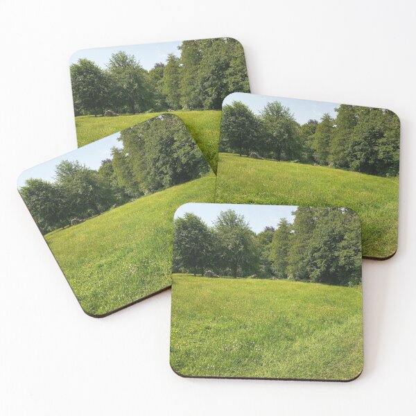 Item preview, Sunny Meadow Landscape Photography | Green Nature Field Aesthetic designed and sold by PhuongVoArt.