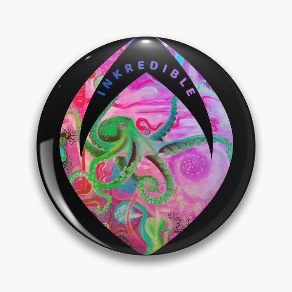Item preview, INKREDIBLE Octopus | Dreamlike Tropical Oceanic Art designed and sold by GabiVitryArt.