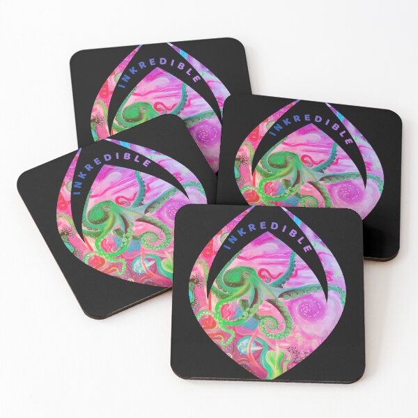 Item preview, INKREDIBLE Octopus | Dreamlike Tropical Oceanic Art designed and sold by GabiVitryArt.