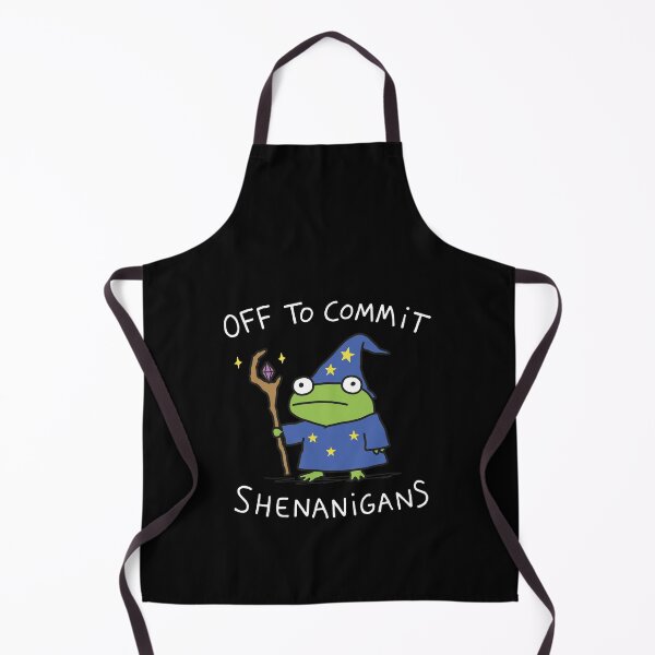 Item preview, Off to Commit Shenanigans Frog designed and sold by NQArtist.