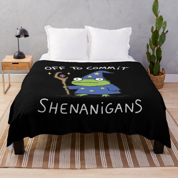 Item preview, Off to Commit Shenanigans Frog designed and sold by NQArtist.