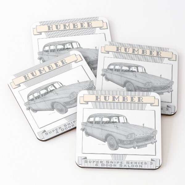 Item preview, Humber Super Snipe Series 3 Saloon Hand-drawn designed and sold by Classic Car Art Drawings.