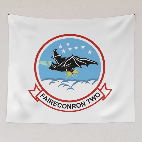 Item preview, VQ-2 Faireconron Two Bat Insignia designed and sold by CharlieDesings.