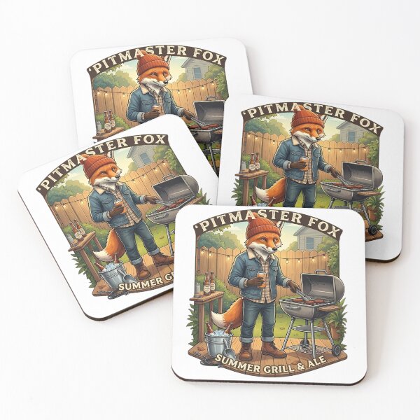 Item preview, Hipster Fox BBQ Master designed and sold by Furflix.