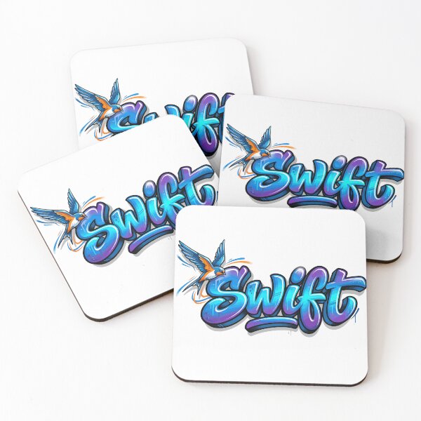 Artikelvorschau, Swift Code Graffiti / Graffiti Developer Art entworfen und verkauft von ValentynaTyshenkoArt.