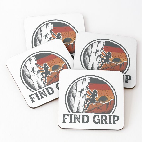 Item preview, Find Grip - Vintage Climber And Lizard Desert Rock Art designed and sold by ArcApparel2020.