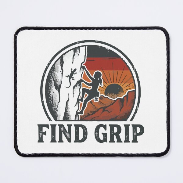 Item preview, Find Grip - Vintage Climber And Lizard Desert Rock Art designed and sold by Arc2020.
