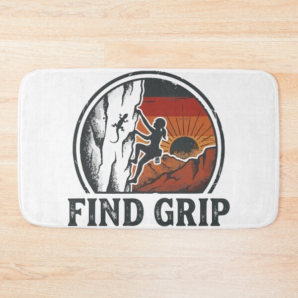 Item preview, Find Grip - Vintage Climber And Lizard Desert Rock Art designed and sold by Arc2020.