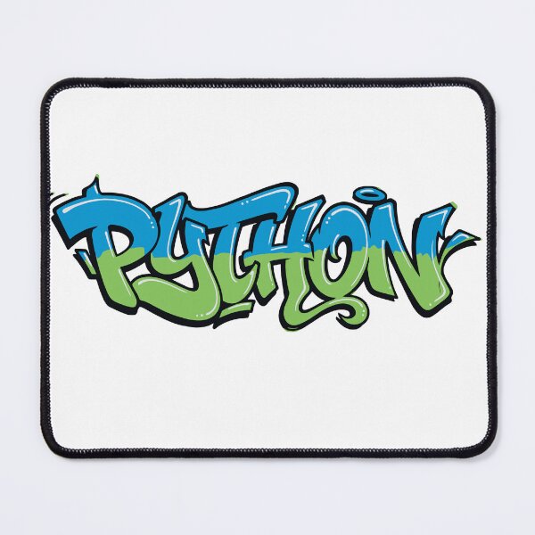 Item preview, Modern Python Lettering / Graffiti Developer Art designed and sold by ValentynaTyshenkoArt.
