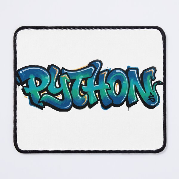 Item preview, Python Graffiti Logo / Graffiti Developer Art designed and sold by ValentynaTyshenkoArt.