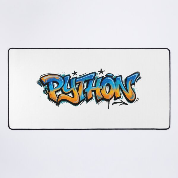 Item preview, Python Digital Graffiti / Graffiti Developer Art designed and sold by ValentynaTyshenkoArt.