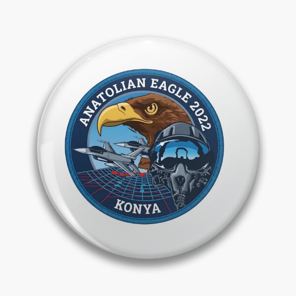 Item preview, Anatolian Eagle 2022 Konya Exercise Patch designed and sold by CharlieDesings.