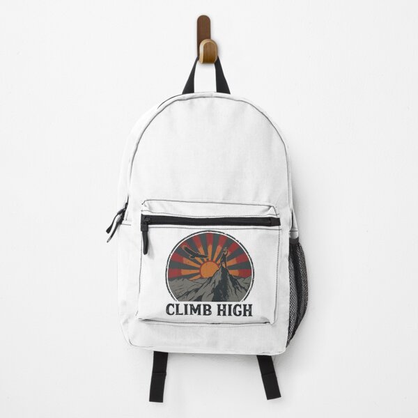 Item preview, Climb High - Summit Climber And Eagle Vintage Badge designed and sold by ArcApparel2020.