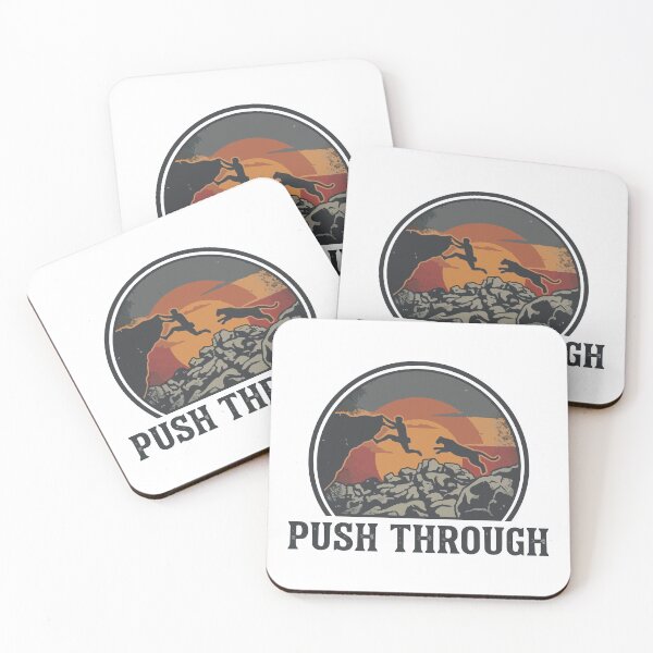Item preview, Push Through - Dynamic Boulder Move Puma Graphic designed and sold by Arc2020.