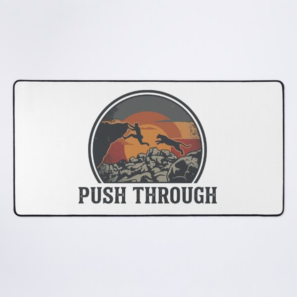 Item preview, Push Through - Dynamic Boulder Move Puma Graphic designed and sold by ArcApparel2020.