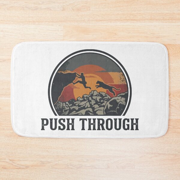 Item preview, Push Through - Dynamic Boulder Move Puma Graphic designed and sold by ArcApparel2020.