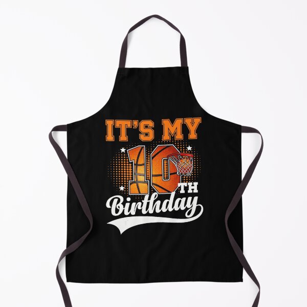 Item preview, 10th Birthday Basketball With Bold Retro Sports Lettering designed and sold by allistermariam.