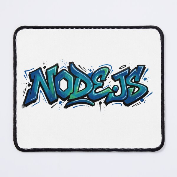 Item preview, Node.js Graffiti Logo / Graffiti Developer Art designed and sold by ValentynaTyshenkoArt.