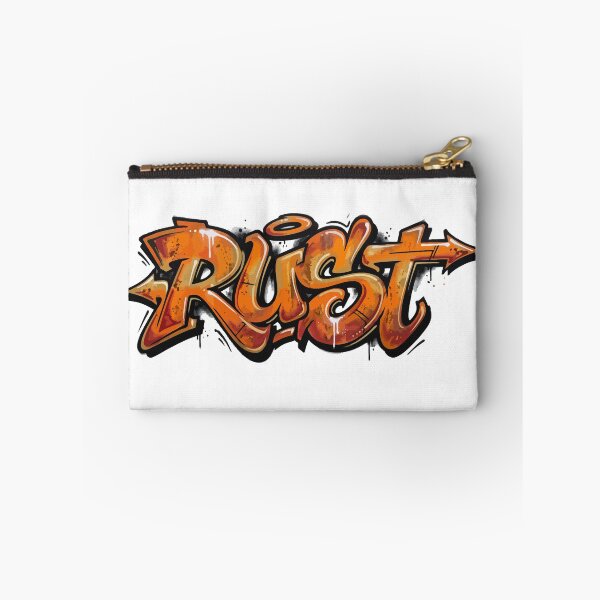 Item preview, Rust Graffiti Logo / Graffiti Developer Art designed and sold by ValentynaTyshenkoArt.