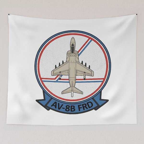 Item preview, AV-8B FRD Harrier II Squadron Insignia designed and sold by CharlieDesings.