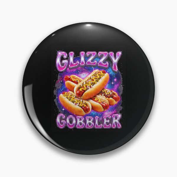 Item preview, Glizzy Gobbler Hot Dog Meme With Cosmic Snack Attack designed and sold by Masonixem.