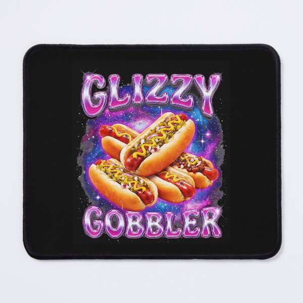 Item preview, Glizzy Gobbler Hot Dog Meme With Cosmic Snack Attack designed and sold by Masonixem.