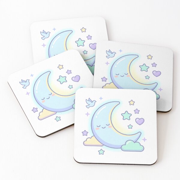 Item preview, Kawaii Smiling Moon World Music Day Melody designed and sold by AbanoubStore.