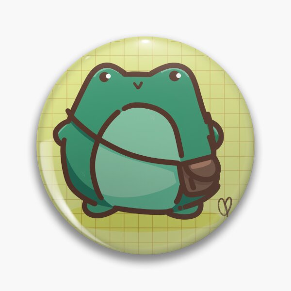 Item preview, Frog with a Satchel  designed and sold by GreenTStudio.