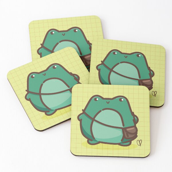 Item preview, Frog with a Satchel  designed and sold by GreenTStudio.