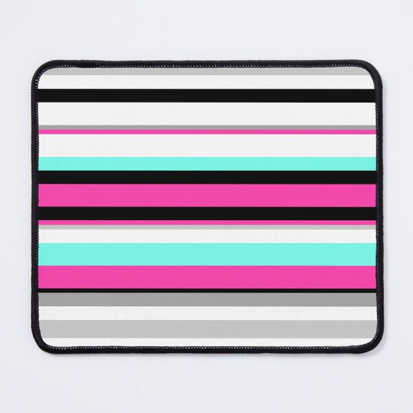 Item preview, Pink and Mint Abstract Horizontal Stripes designed and sold by TwelveParties.