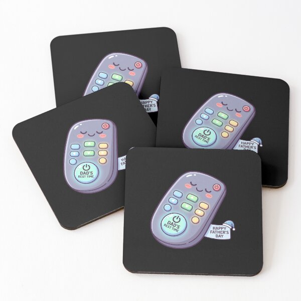 Item preview, Kawaii Sleeping Remote Control Happy Father's Day designed and sold by AbanoubStore.