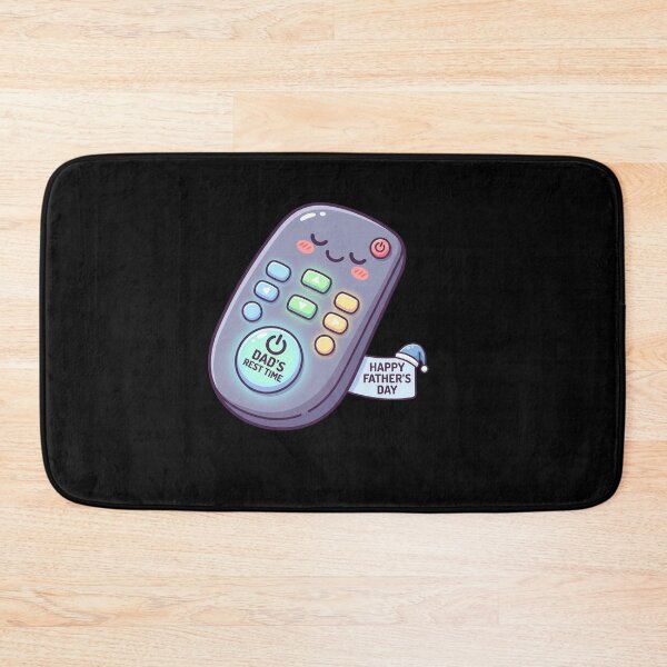 Item preview, Kawaii Sleeping Remote Control Happy Father's Day designed and sold by AbanoubStore.