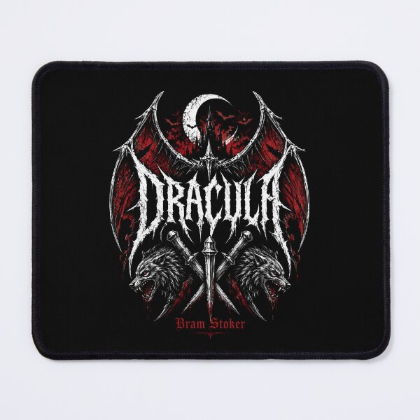 Item preview, Dracula Bram Stoker Death Metal Wolves Gothic Horror Design designed and sold by Fenay Designs.