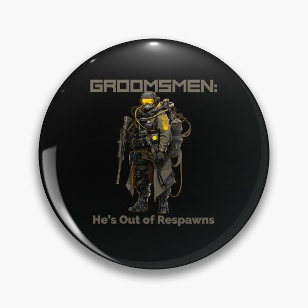 Item preview, Groomsmen: He’s Out of Respawns designed and sold by Boysmom21.