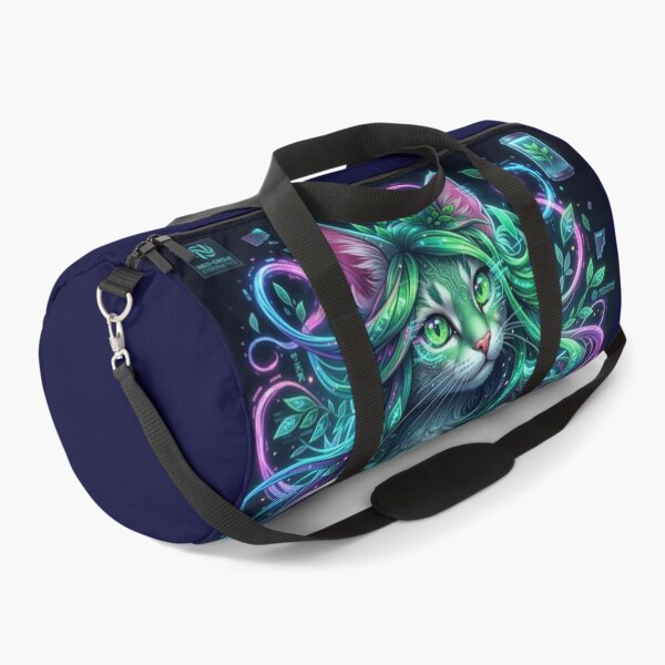 Item preview, Neon Bio synth Cyber-Cat designed and sold by unboxedbyJuls.