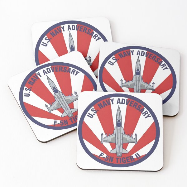 Item preview, U.S. Navy Adversary F-5N Tiger II Emblem designed and sold by CharlieDesings.