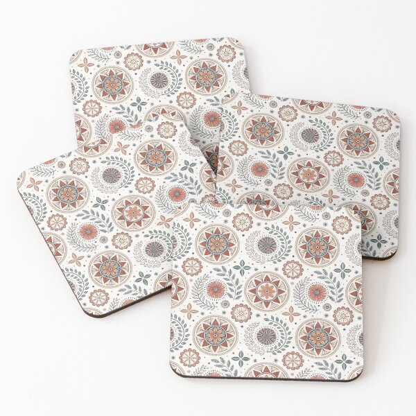 Item preview, Nordic Folk Rosettes | Scandinavian Folk Design designed and sold by Shuga-Design.