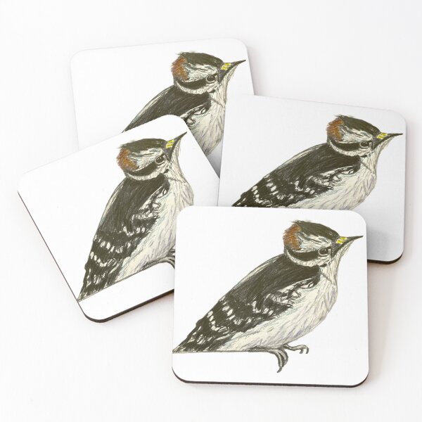 Item preview, Downy Woodpecker designed and sold by woodland-towers.