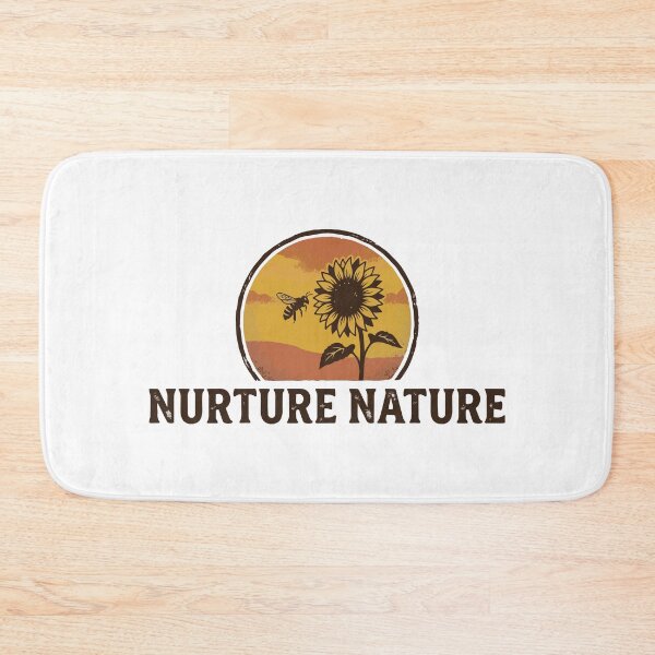Item preview, Nurture Nature - Vintage Sunflower & Honey Bee Graphic designed and sold by ArcApparel2020.