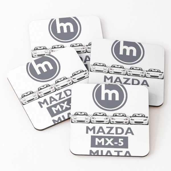 Item preview, Miata Logo Generations designed and sold by MyYata.